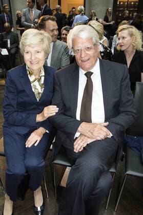 Friede Springer und Gert Rudolf Muck Flick at Montblanc De La Culture Arts Patronage Award 2017 at Humboldt Carre. Berlin, Germany - 13.06.2017 Foto:xK.xWernerx xFuturexImage
