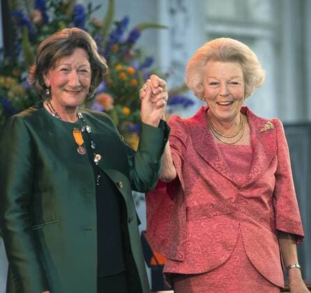 Bilder des Tages 14-06-2017 Amsterdam Princess Beatrix during the award ceremony of the silver carnation ( zilveren anjers) of the Prince Bernard culturefoundation at the royal palace in Amsterdam. The silver carnation is annually awarded to individuals who voluntarily worked for culture and nature conservation.  Copyright: xPPE WERFx