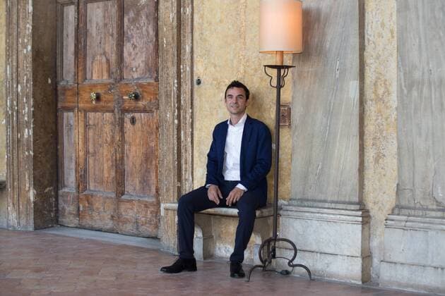Italy: Golden Globe Awards Ceremony 2017 Italian director Tommaso Santi Photocall of the 2017 Globe Awards ceremony evening in the Villa Medici Gardens.  MatteoxNardone