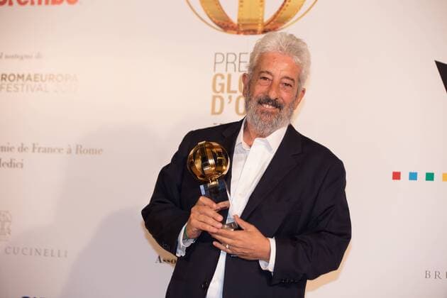 Italy: Golden Globe Awards Ceremony 2017 Italian director Gianfranco Cabiddu Photocall of the 2017 Globe Awards ceremony evening in the Villa Medici Gardens.  MatteoxNardone