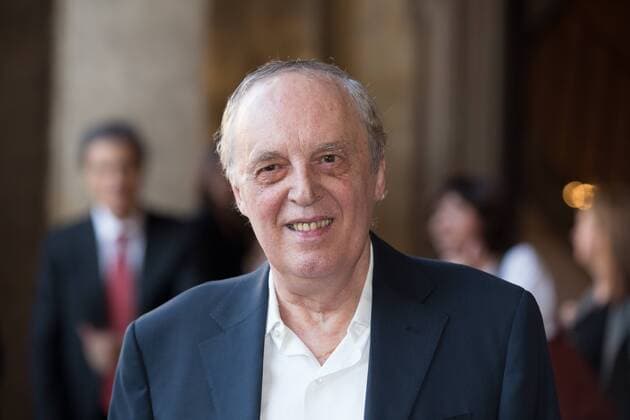 Italy: Golden Globe Awards Ceremony 2017 Italian director Dario Argento Photocall of the 2017 Globe Awards ceremony evening in the Villa Medici Gardens.  MatteoxNardone