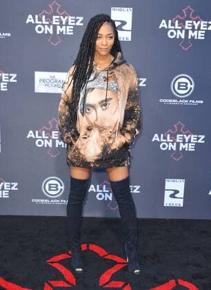 June 14, 2017 - Hollywood, California, U.S. - Natasha Marc attends The Los Angeles Premiere of All Eyez On Me held at The Village Theatre in Westwood, California on June 14, 2017 . 2017 Hollywood U.S. - ZUMAl86_ 20170614_zaf_l86_009 Copyright: xDavexLongendykex