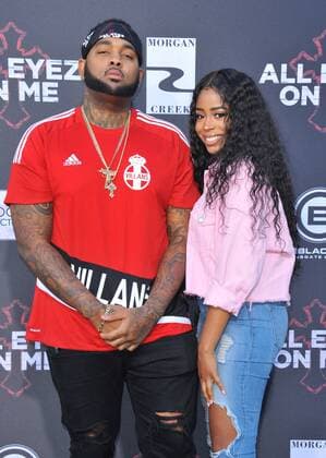 June 14, 2017 - Hollywood, California, U.S. - AD attends The Los Angeles Premiere of All Eyez On Me held at The Village Theatre in Westwood, California on June 14, 2017 . 2017 Hollywood U.S. - ZUMAl86_ 20170614_zaf_l86_014 Copyright: xDavexLongendykex