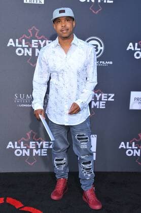 June 14, 2017 - Hollywood, California, U.S. - Money B attends The Los Angeles Premiere of All Eyez On Me held at The Village Theatre in Westwood, California on June 14, 2017 . 2017 Hollywood U.S. - ZUMAl86_ 20170614_zaf_l86_022 Copyright: xDavexLongendykex