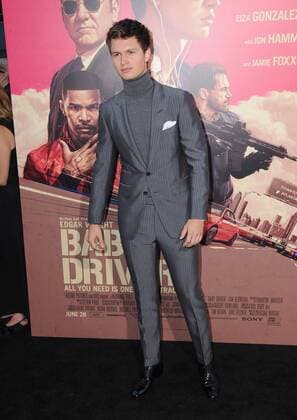 June 14, 2017 - Los Angeles, CA, United States - 14 June 2017 - Los Angeles, California - Ansel Elgort. Los Angeles Premiere of Baby Driver held at the Ace Hotel Downtown in Los Angeles. Photo Credit: AdMedia Los Angeles United States - ZUMAa123 20170614_zaa_a123_010 Copyright: xBirdiexThompsonx
