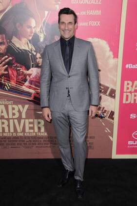 June 14, 2017 - Los Angeles, CA, United States - 14 June 2017 - Los Angeles, California - Jon Hamm. Los Angeles Premiere of Baby Driver held at the Ace Hotel Downtown in Los Angeles. Photo Credit: AdMedia Los Angeles United States - ZUMAa123 20170614_zaa_a123_021 Copyright: xBirdiexThompsonx