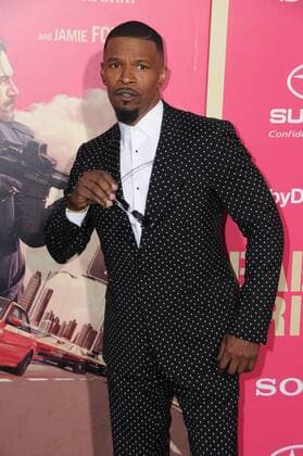 June 14, 2017 - Los Angeles, CA, United States - 14 June 2017 - Los Angeles, California - Jamie Foxx. Los Angeles Premiere of Baby Driver held at the Ace Hotel Downtown in Los Angeles. Photo Credit: AdMedia Los Angeles United States - ZUMAa123 20170614_zaa_a123_051 Copyright: xBirdiexThompsonx