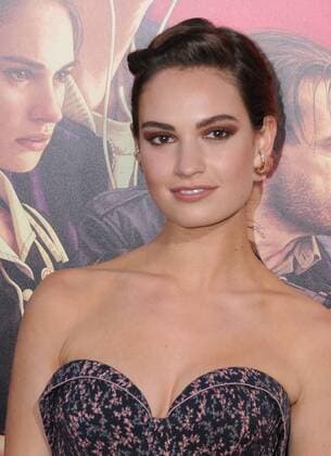 June 14, 2017 - Los Angeles, CA, United States - 14 June 2017 - Los Angeles, California - Lily James. Los Angeles Premiere of Baby Driver held at the Ace Hotel Downtown in Los Angeles. Photo Credit: AdMedia Los Angeles United States - ZUMAa123 20170614_zaa_a123_060 Copyright: xBirdiexThompsonx
