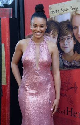 Actress Pearl Thusi attends the premiere of the motion picture dramatic thriller The Book of Henry at the ArcLight in Culver City, California on June 14, 2017. Storyline: A single mother discovers a scheme in her son s book to rescue a young girl from the hands of her abusive stepfather and sets out to execute the plan at any cost.  LAP2017061411 JIMxRUYMEN