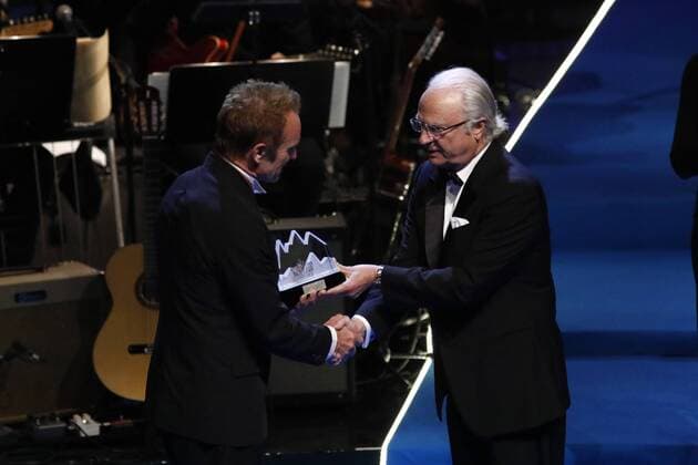 Sting, King Carl XVI Gustaf Polar Music Prize 2017, awards ceremony, Stockholm, Sweden, 2017-06-15 (c) Patrik C Österberg IBL XPBE Carl Gustav de Suede; Sting Stockholm Sweden  525979