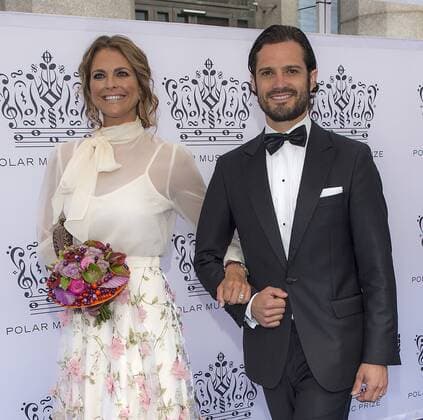 Princess Madeleine, Prince Carl Philip Polar Music Prize 2017, Stockholm, Sweden 2017-06-15 © Eero Hannukainen IBL Madeleine de Suede;Carl Philip de Suede France  525984