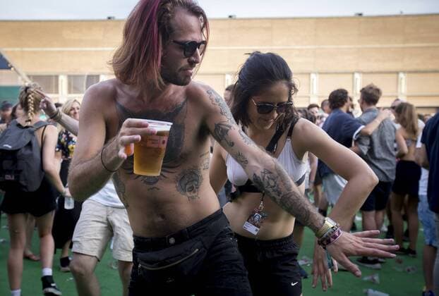 June 15, 2017 - Barcelona, Catalonia, Spain - Images of electronic moÂºsic festival Sonar 2017 in Barcelona, Spain on June 15, 2017 Barcelona Spain  - ZUMAn230 20170615_zaa_n230_424 Copyright: xMiquelxLlopx