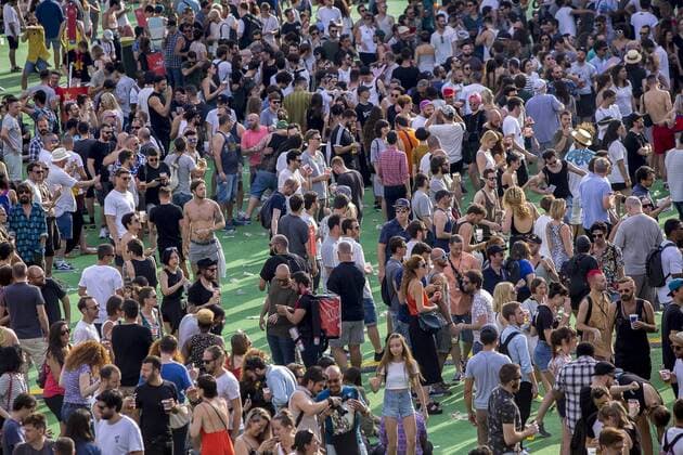 June 15, 2017 - Barcelona, Catalonia, Spain - Images of electronic moÂºsic festival Sonar 2017 in Barcelona, Spain on June 15, 2017 Barcelona Spain  - ZUMAn230 20170615_zaa_n230_423 Copyright: xMiquelxLlopx