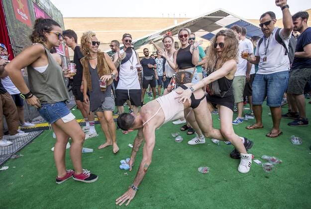June 15, 2017 - Barcelona, Catalonia, Spain - Images of electronic moÂºsic festival Sonar 2017 in Barcelona, Spain on June 15, 2017 Barcelona Spain  - ZUMAn230 20170615_zaa_n230_432 Copyright: xMiquelxLlopx