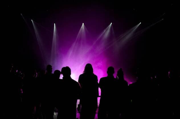 June 15, 2017 - Barcelona, Spain - Sonar attendants standing at the new Sonar Planta live performance, during the first day of Sonar International Music Festival on June 15, 2017 in Barcelona, Spain. Barcelona Spain  - ZUMAn230 20170615_zaa_n230_447 Copyright: xJoanxCrosx