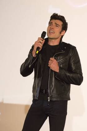 Alyzee Lalande, Alexis Loison La comedie musicale Grease sera a l affiche du Theatre Mogador des le 28 septembre. les jeunes chanteurs Alyzee Lalande et Alexis Loison vont reprendre les roles tenus dans le film par Olivia Newton John et John Travolta. CINEMA : Champs elysees film festival - 15 06 2017 stephenCAILLET PANORAMIC 