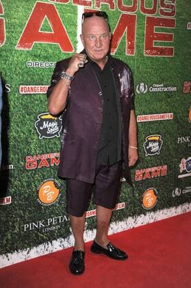 Dave Courtney attends the premiere of Dangerous Games at the Empire Haymarket in London. JUNE 15th 2017  TSTx171260