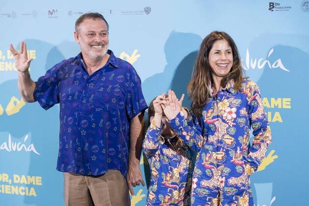 Pablo Carbonell, Mafalda and Maria Arellano attends to premiere of Senor, dame paciencia at Fortuny Palace in Madrid, June 15, 2017. Spain.  (20170615052)