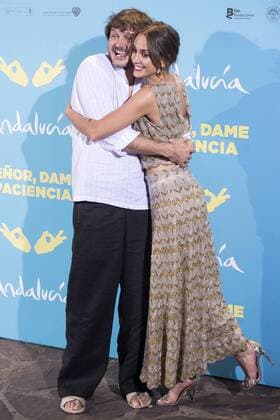 Salva Reina and Silvia Alonso attends to premiere of Senor, dame paciencia at Fortuny Palace in Madrid, June 15, 2017. Spain.  (20170615056)