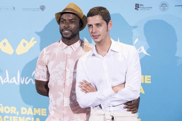 Bore Buika and Eduardo Casanova attends to premiere of Senor, dame paciencia at Fortuny Palace in Madrid, June 15, 2017. Spain.  (20170615059)