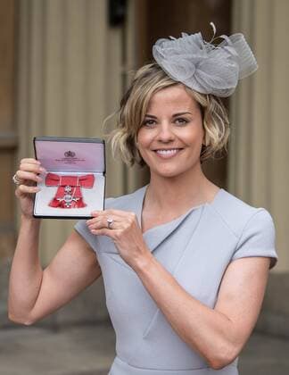 . 16 06 2017. London, United Kingdom. Suzanne Wolff, who received an OBE at an Investiture at Buckingham Palace in London.  xCPNAx xi-Imagesx IIM-15396-0002