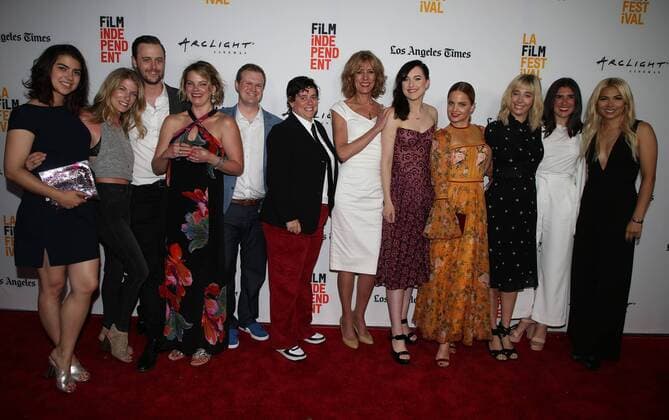 June 15, 2017 - Culver City, CA, United States - 15 June 2017 - Culver City, California - Morgan Weed, Daniel Powell, Kirsten Earl, Becky Drysdale, Christine Lahti, Lena Hall, Mena Suvari, Elizabeth Rohrbaugh. 2017 Los Angeles Film Festival - Premiere Of Becks held at ArcLight Culver City. Photo Credit: AdMedia Culver City United States - ZUMAa123 20170615_zaa_a123_354 Copyright: xF.xSadoux