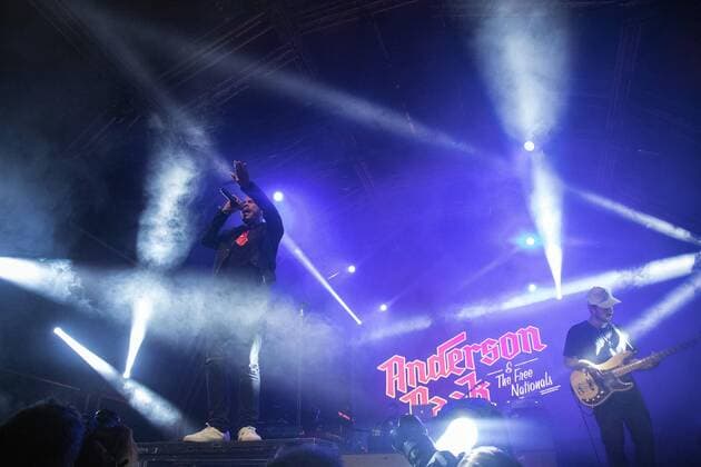 Anderson Paak & The Free Nationals perform at the Sonar 2017 during the second day of the music festival in Barcelona, Catalonia, Spain, 16 June 2017. Second day of the Sonar music festival in Barcelona !ACHTUNG: NUR REDAKTIONELLE NUTZUNG!  Copyright: xMartaxPerezx BCN001 20170617-636332603512385976