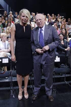 Fedele Confalonieri e Maria De Filippi Roma 16 06 2017. Rai. Trasmissione per la consegna del premio Marisa Bellisario 2017 Rome June 16th 2017. Rai tv. Assignment of the Golden Apples of the XXIX edition of the Marisa Bellisario Prize Foto Samantha Zucchi Insidefoto SamanthaxZucchi