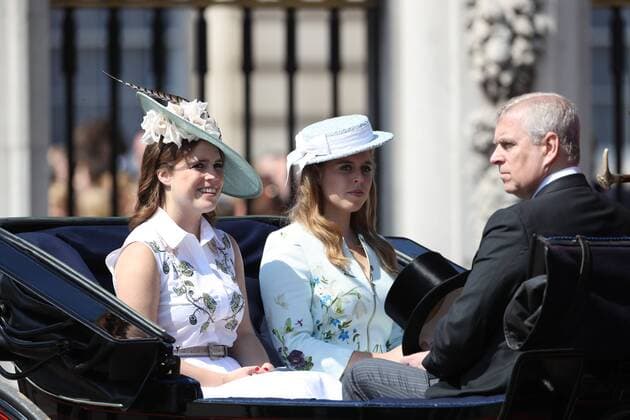 . 17 06 2017. London, United Kingdom. Royals leaving Buckingham Palace for Trooping the Colour in London.  xStephenxLockx xi-Imagesx IIM-15401-0004
