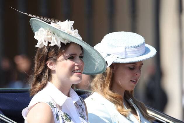 . 17 06 2017. London, United Kingdom. Royals leaving Buckingham Palace for Trooping the Colour in London.  xStephenxLockx xi-Imagesx IIM-15401-0007