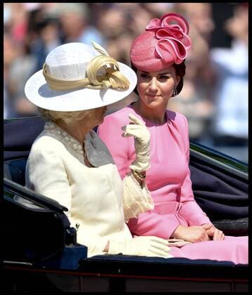 . 17 06 2017. London, United Kingdom. Trooping the Colour. The Duchess of Cambridge and the Duchess of Cornwall join HM The Queen Elizabeth II for Trooping the Colour.  xAndrewxParsonsx xi-Imagesx IIM-15403-0011