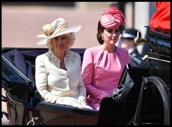 . 17 06 2017. London, United Kingdom. Trooping the Colour. The Duchess of Cambridge and the Duchess of Cornwall join HM The Queen Elizabeth II for Trooping the Colour.  xAndrewxParsonsx xi-Imagesx IIM-15403-0037