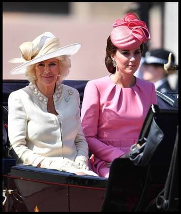 . 17 06 2017. London, United Kingdom. Trooping the Colour. The Duchess of Cambridge and the Duchess of Cornwall join HM The Queen Elizabeth II for Trooping the Colour.  xAndrewxParsonsx xi-Imagesx IIM-15403-0035