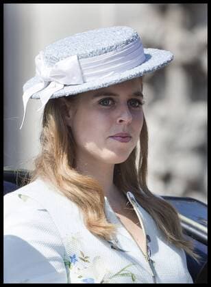 . 17 06 2017. London, United Kingdom. Princess Beatrice leaving Buckingham Palace in London for Trooping the Colour.  xStephenxLockx xi-Imagesx IIM-15401-0022