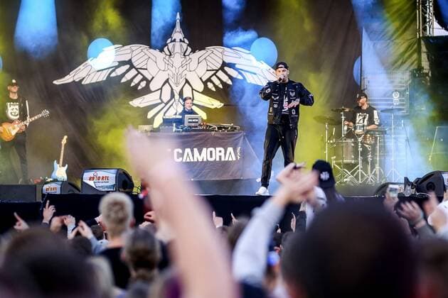 RAF Camora live auf dem Love Music Festival 2017 im Elbauenpark. Magdeburg, 16.06.2017 Foto:xM.xPatzigx xFuturexImage