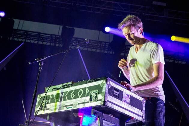 June 16, 2017 - Eau Claire, Wisconsin, U.S - NICK SANBORN of Sylvan Esso during Eaux Claires Music Festival in Eau Claire, Wisconsin Eau Claire U.S. - ZUMAs135 20170616_zap_s135_079 Copyright: xDanielxDeSloverx