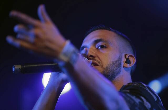 Spanish rapper C. Tangana performs in a concert in the last day of 2017 Sonar Music Festival, in Barcelona, northeastern Spain, 17 June 2017. Sonar Music Festival !ACHTUNG: NUR REDAKTIONELLE NUTZUNG!  Copyright: xAlbertoxEstevezx GRA00 20170617-636333248143099537
