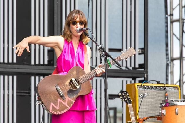 June 17, 2017 - Eau Claire, Wisconsin, U.S - FEIST (LESLIE FEIST) during Eaux Claires Music Festival in Eau Claire, Wisconsin Eau Claire U.S. - ZUMAs135 20170617_zap_s135_014 Copyright: xDanielxDeSloverx