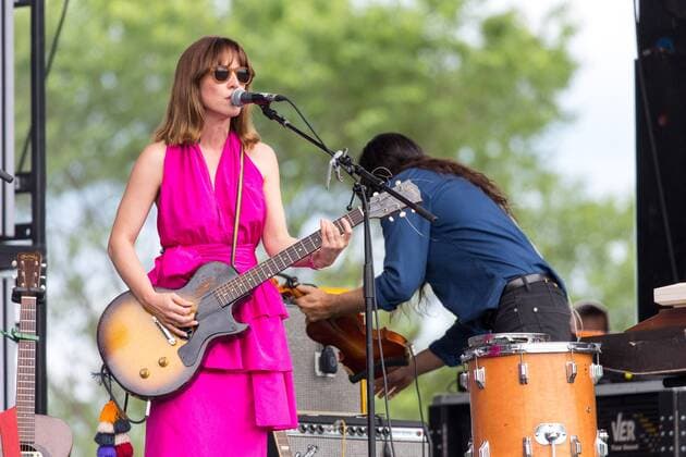 June 17, 2017 - Eau Claire, Wisconsin, U.S - FEIST (LESLIE FEIST) during Eaux Claires Music Festival in Eau Claire, Wisconsin Eau Claire U.S. - ZUMAs135 20170617_zap_s135_020 Copyright: xDanielxDeSloverx