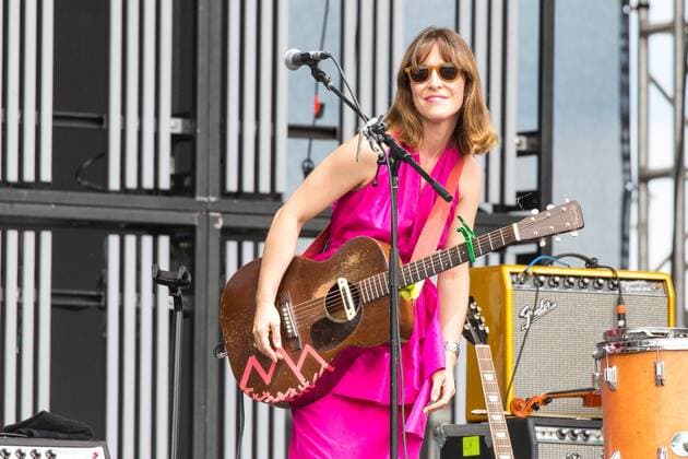 June 17, 2017 - Eau Claire, Wisconsin, U.S - FEIST (LESLIE FEIST) during Eaux Claires Music Festival in Eau Claire, Wisconsin Eau Claire U.S. - ZUMAs135 20170617_zap_s135_023 Copyright: xDanielxDeSloverx