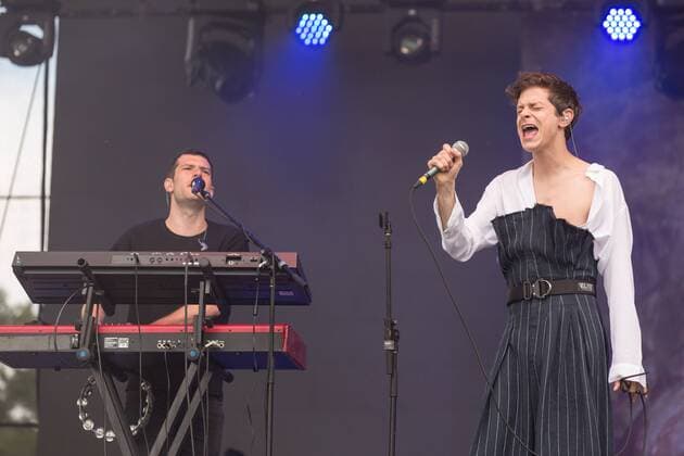June 17, 2017 - Eau Claire, Wisconsin, U.S - PERFUME GENIUS (MIKE HADREAS) during Eaux Claires Music Festival in Eau Claire, Wisconsin Eau Claire U.S. - ZUMAs135 20170617_zap_s135_038 Copyright: xDanielxDeSloverx