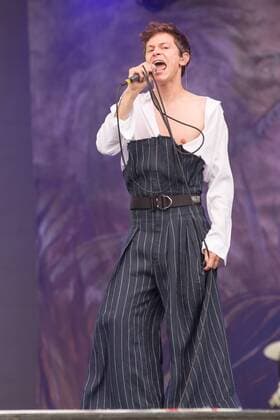 June 17, 2017 - Eau Claire, Wisconsin, U.S - PERFUME GENIUS (MIKE HADREAS) during Eaux Claires Music Festival in Eau Claire, Wisconsin Eau Claire U.S. - ZUMAs135 20170617_zap_s135_041 Copyright: xDanielxDeSloverx