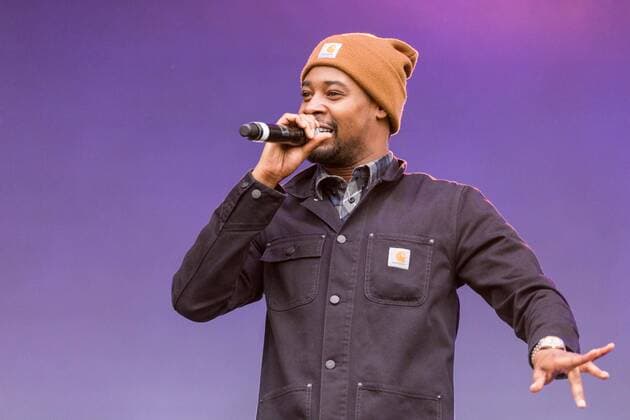 June 17, 2017 - Eau Claire, Wisconsin, U.S - Rapper DANNY BROWN (DANIEL DEWAN SEWELL) during Eaux Claires Music Festival in Eau Claire, Wisconsin Eau Claire U.S. - ZUMAs135 20170617_zap_s135_047 Copyright: xDanielxDeSloverx