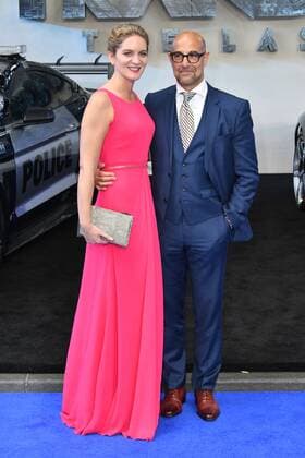 . 18 06 2017. London, United Kingdom. Felicity and Stanley Tucci attend Transformers: The Last Knight UK film premiere. Premiere for fifth instalment of the action franchise, at Cineworld Leicester Square, London.  xNilsxJorgensenx xi-Imagesx IIM-15408-0058