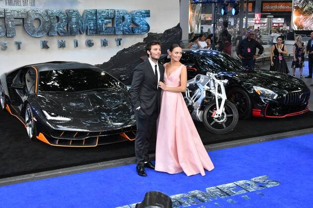 . 18 06 2017. London, United Kingdom.Sam Claflin, Laura Haddock attend Transformers: The Last Knight UK film premiere. Premiere for fifth instalment of the action franchise, at Cineworld Leicester Square, London.  xNilsxJorgensenx xi-Imagesx IIM-15408-0047
