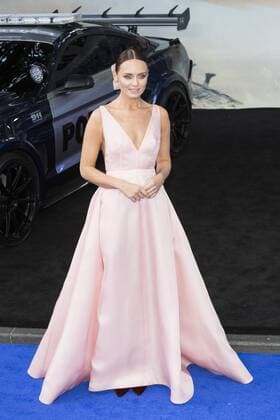 London, UK. 18 June 2017. Actress Laura Haddock arrives for the global premiere of Transformers: The Last Knight at Leicester Square in London. Transformers: The Last Night, Premiere, London, UK 