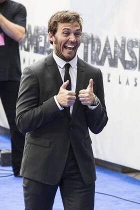 London, UK 18 June 2017. Sam Claflin arrives for the global premiere of Transformers: The Last Knight at Leicester Square in London. Transformers: The Last Knight, Premiere, London, UK 