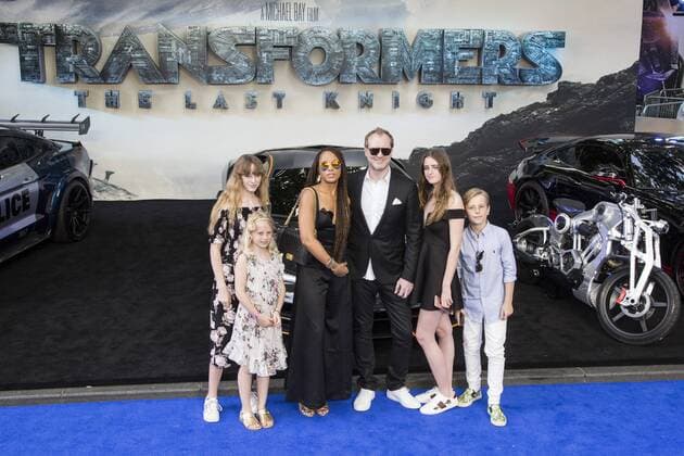 London, UK. 18 June 2017. Rapper Eve and Maximillion Cooper arrives for the global premiere of Transformers: The Last Knight at Leicester Square in London. Transformers: The Last Knight, Premiere, London, UK 