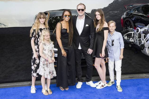 London, UK. 18 June 2017. Rapper Eve and Maximillion Cooper arrives for the global premiere of Transformers: The Last Knight at Leicester Square in London. Transformers: The Last Knight, Premiere, London, UK 