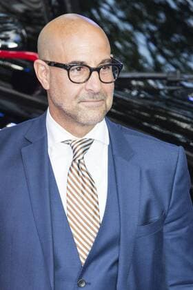 London, UK. 18 June 2017. Stanley Tucci arrives for the global premiere of Transformers: The Last Knight at Leicester Square in London. Transformers: The Last Knight, Premiere, London, UK 